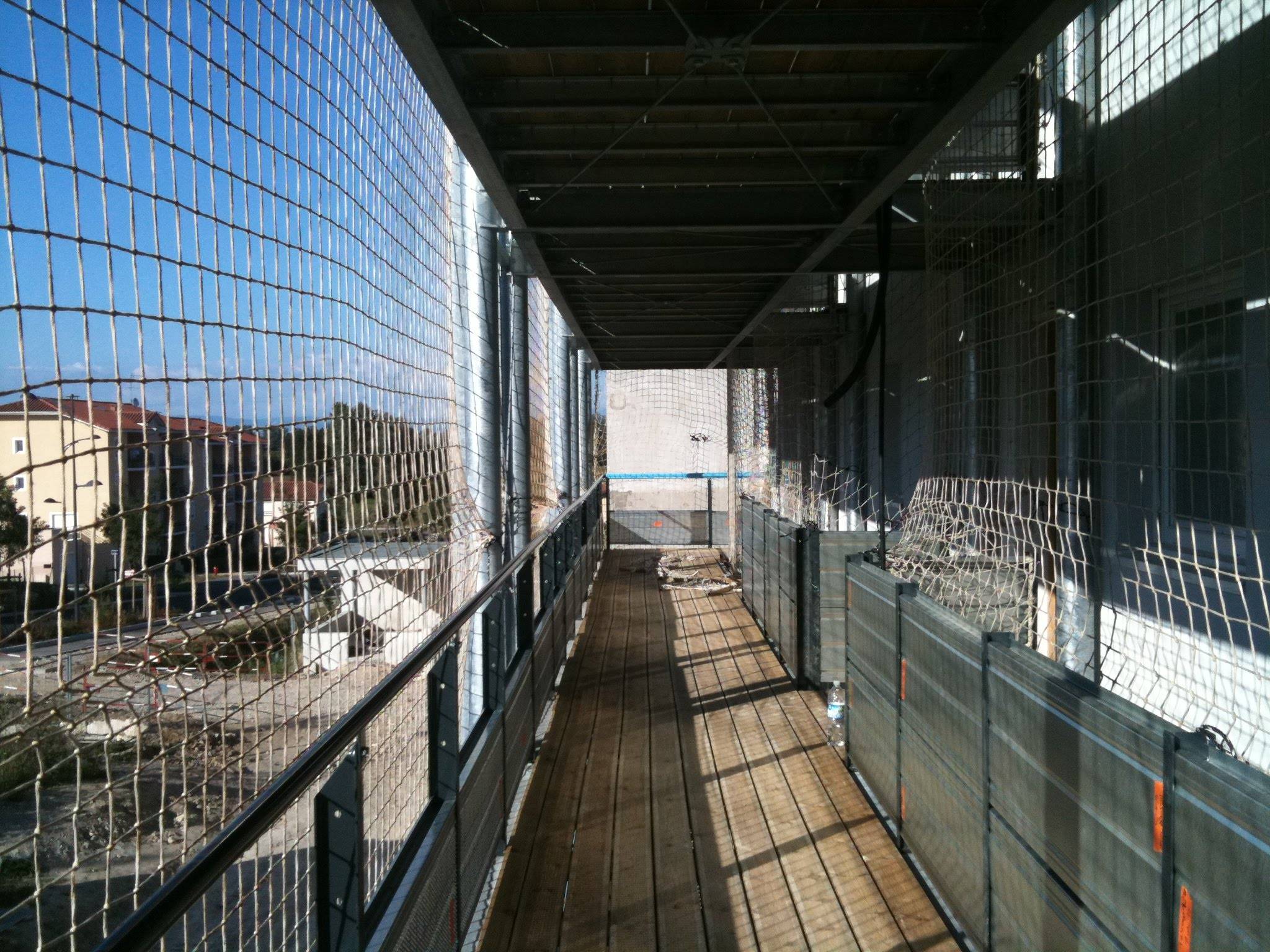 Chantier filets verticaux 2