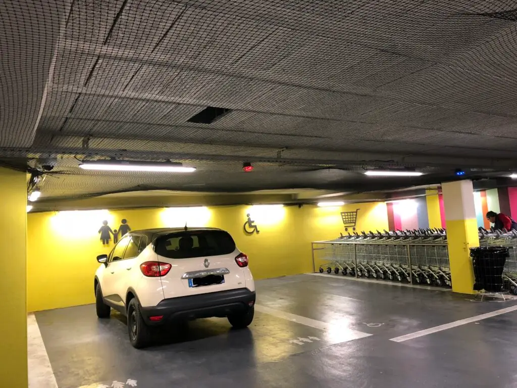 Filets de sécurité parking chantier - EPC PRO
