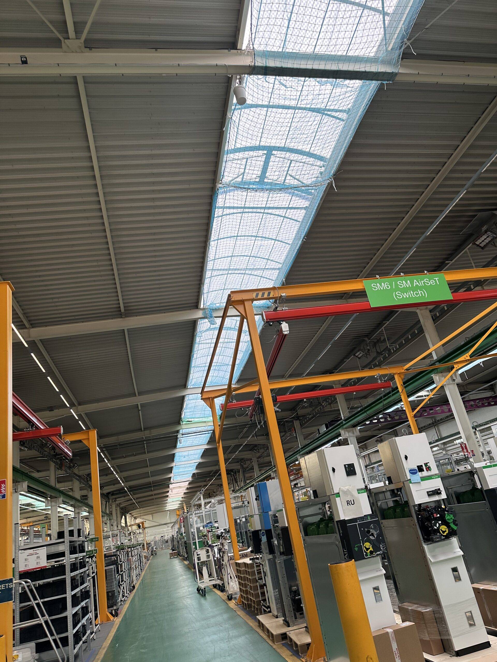 Filets de sécurité couplés micro maille